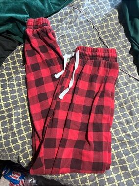 Red & Black Buffalo Plaid Lounge Pants